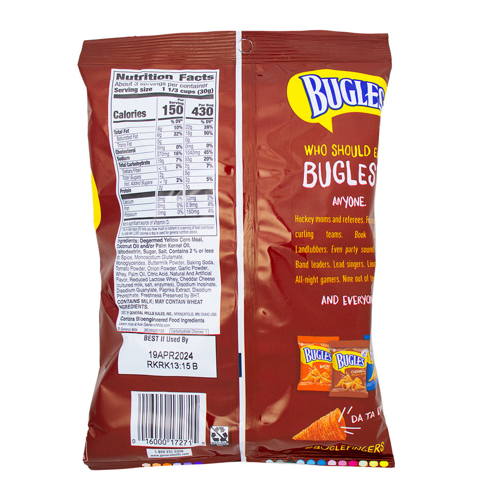 Bugles Chili Cheese - 3oz