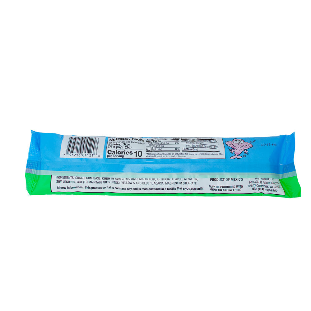 Face Twisters Sour Bubblegum Green Apple - 2oz