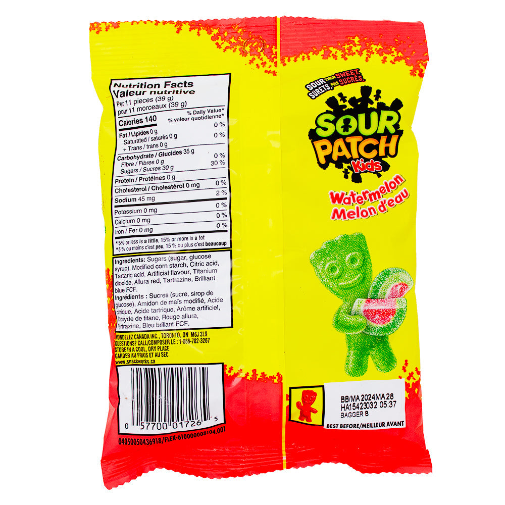 Maynards Sour Patch Kids Watermelon - 154g