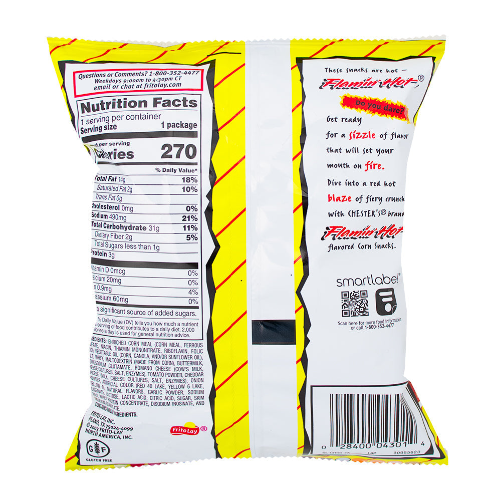 Chester's Fries Flamin Hot Snack Size - 1.75oz