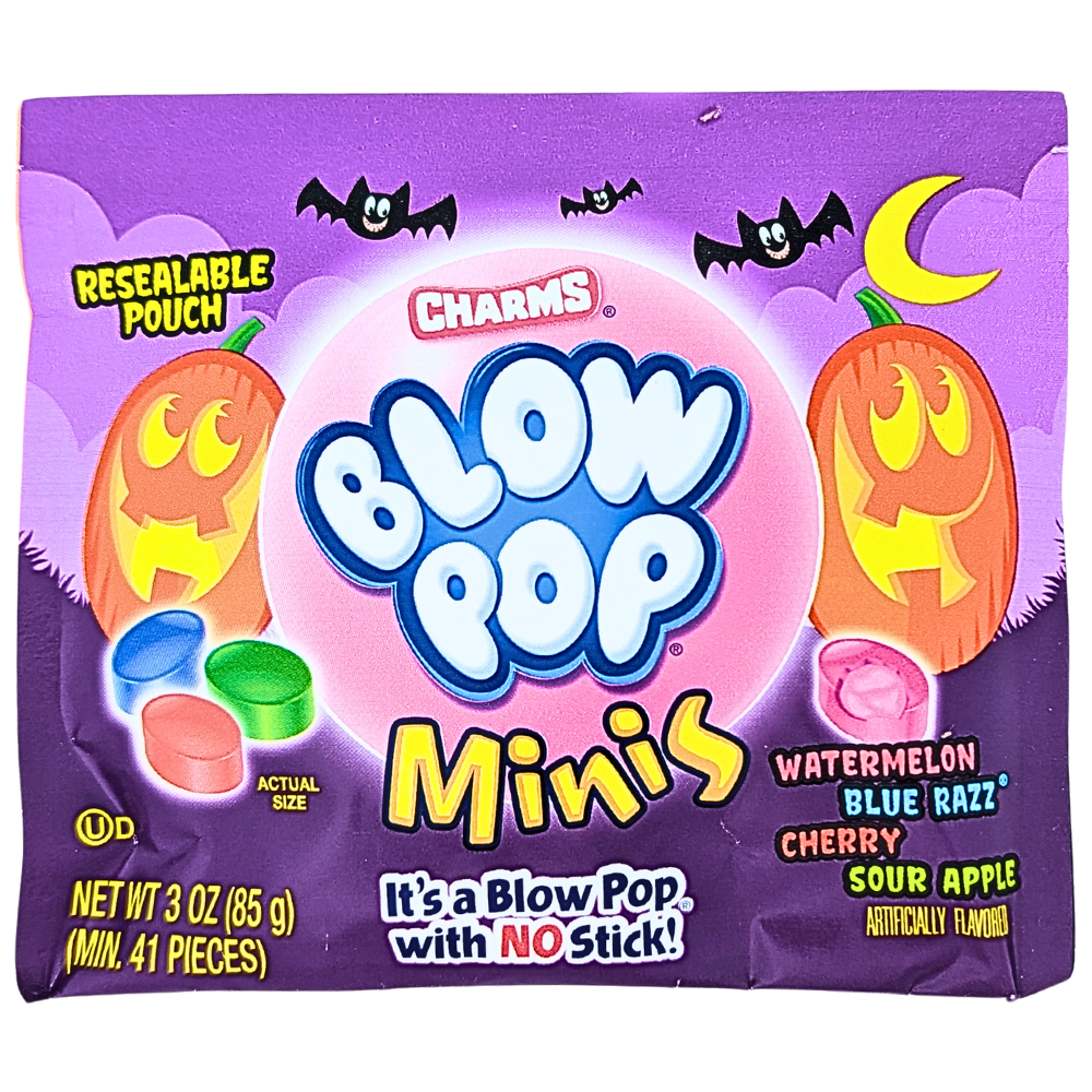 Charms Halloween Blow Pop Minis - 3oz