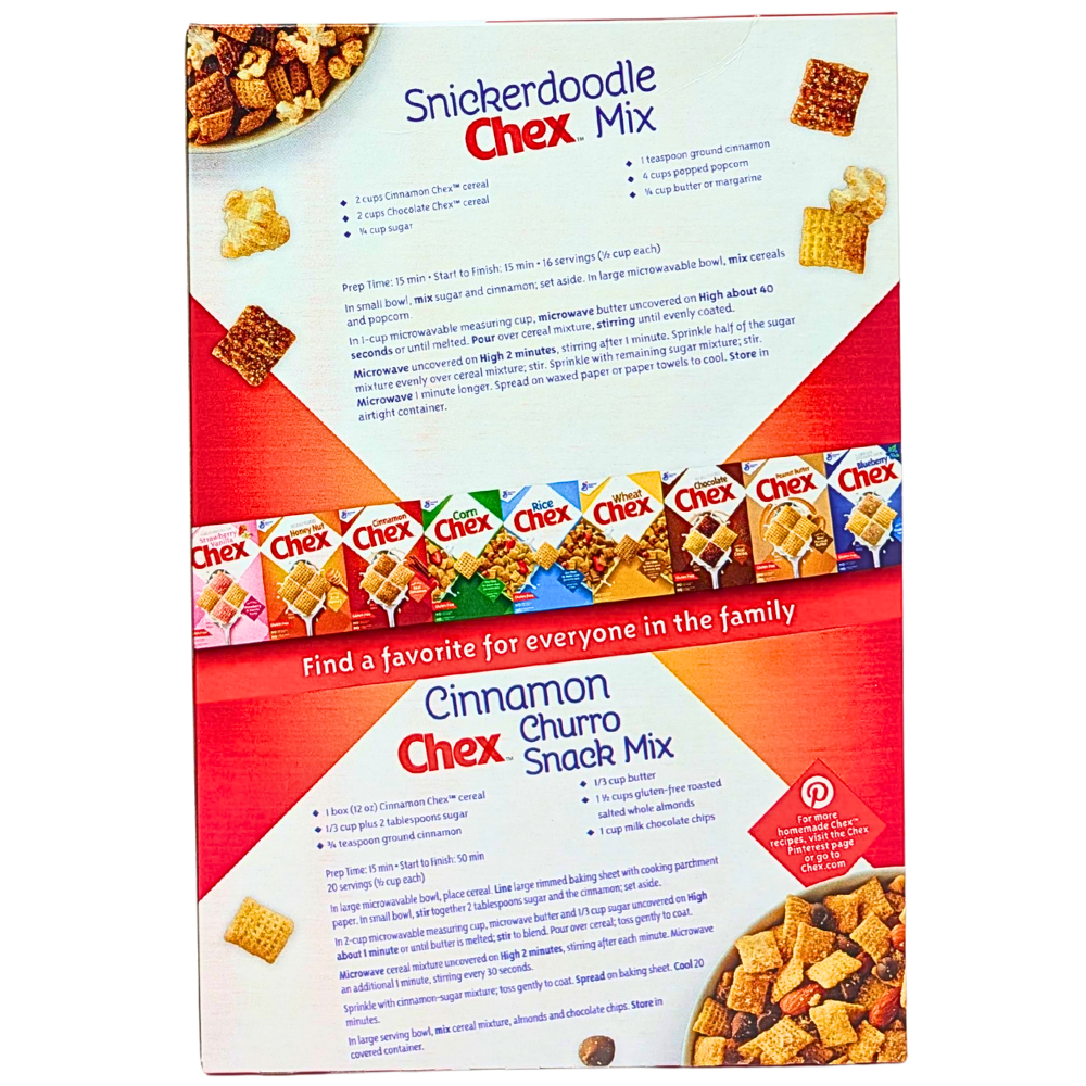 Chex Cereal Cinnamon - 12oz