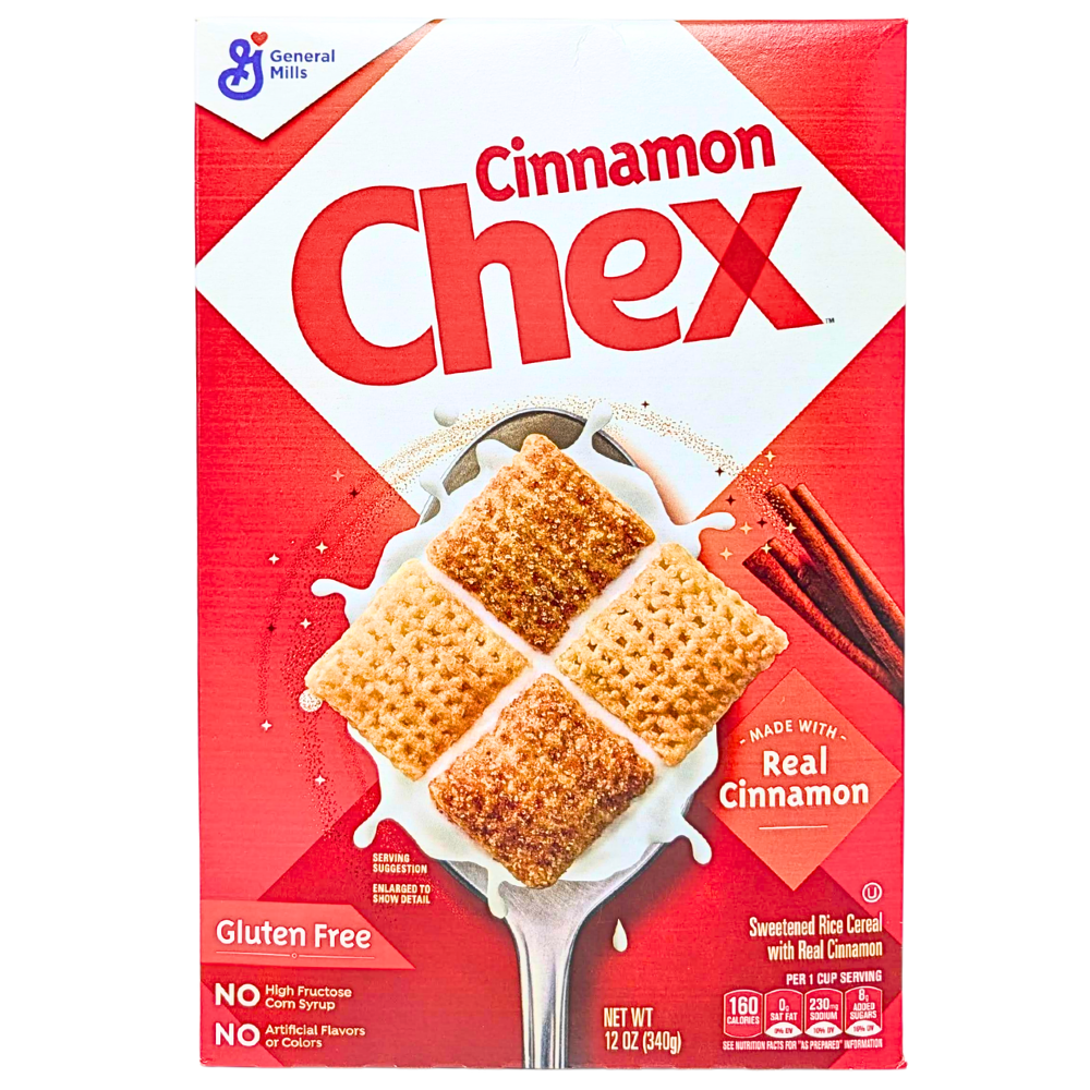 Chex Cereal Cinnamon - 12oz