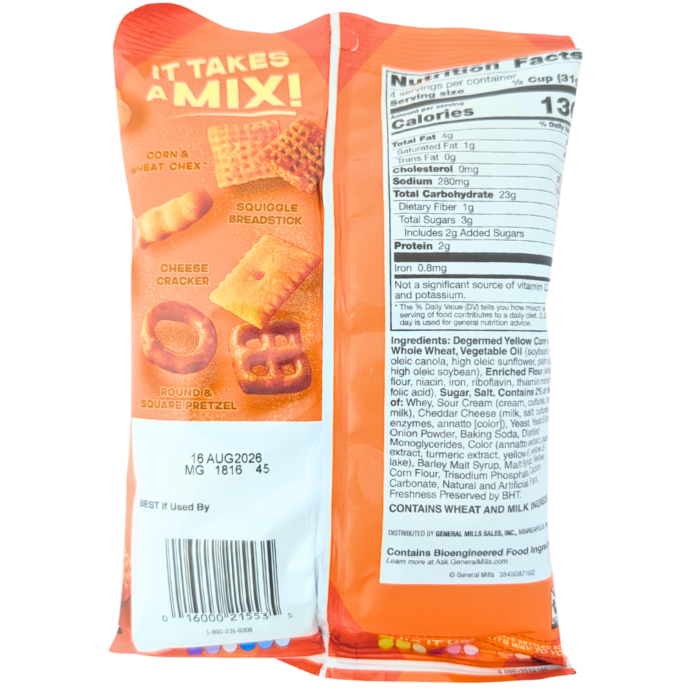 Chex Mix Cheddar Snack Mix - 4.5oz