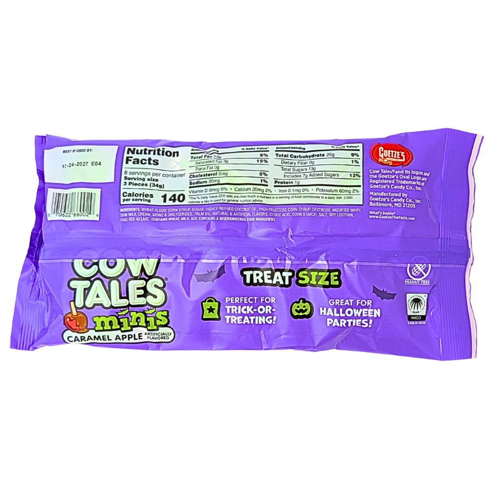 Cow Tales Minis Caramel Apple Halloween - 10oz