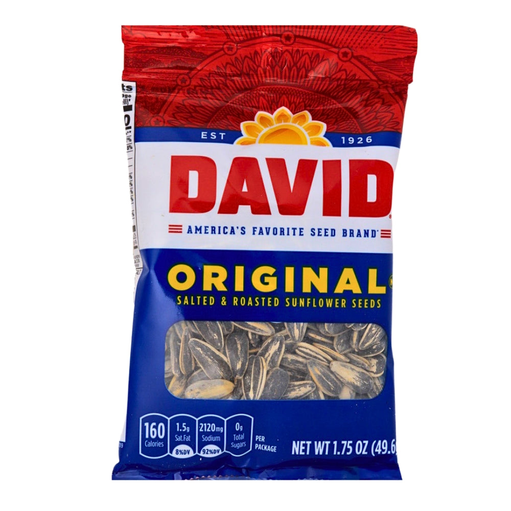 DAVID Original Sunflower Seeds - 1.75 oz