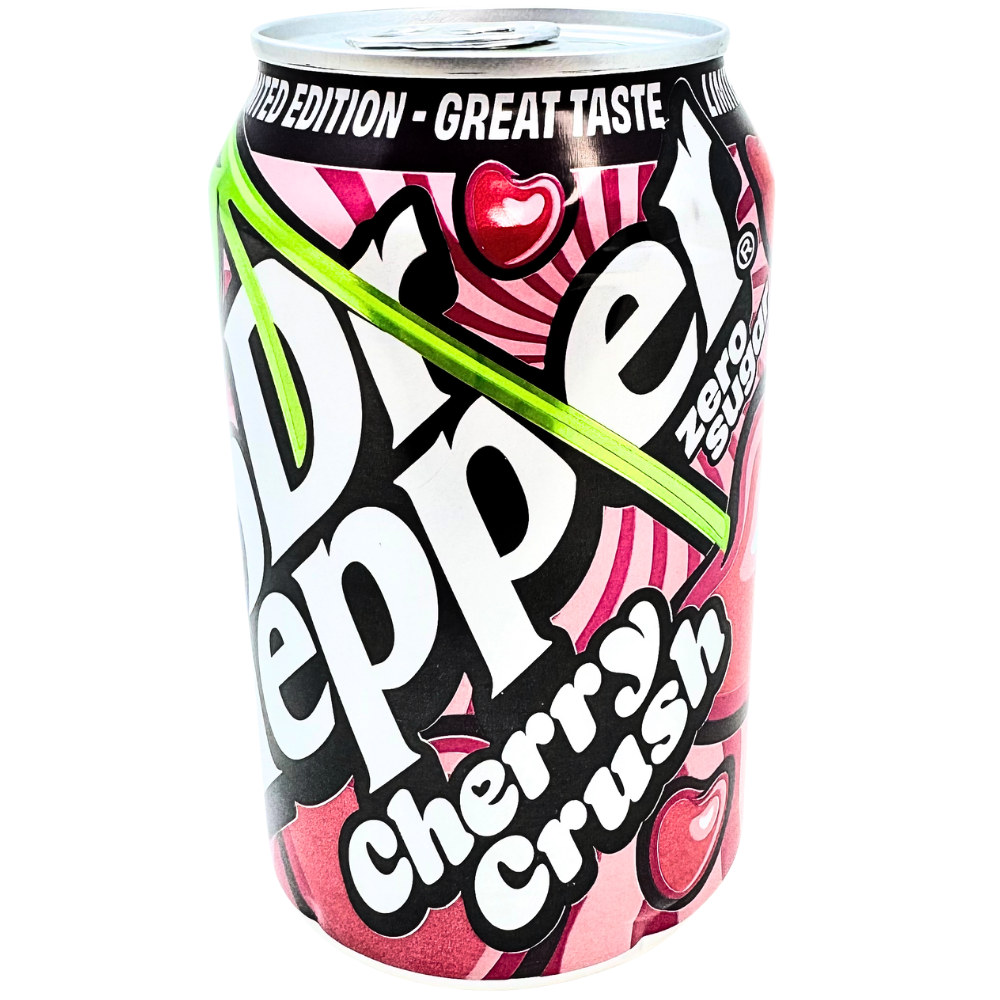 Dr Pepper Cherry Crush Zero Sugar (UK) - 330mL