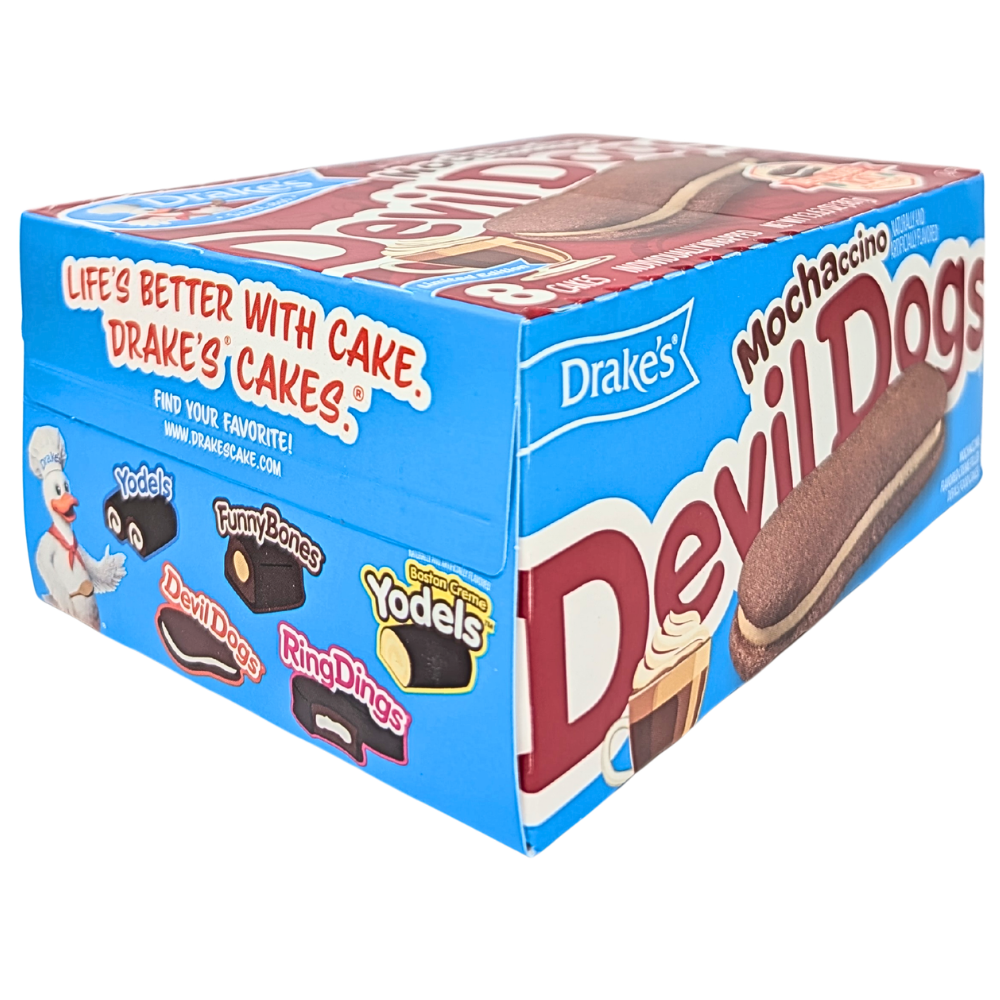 Drake's Mochaccino Devil Dogs (8 Cakes) - 387g **BB Aug 24 2026**