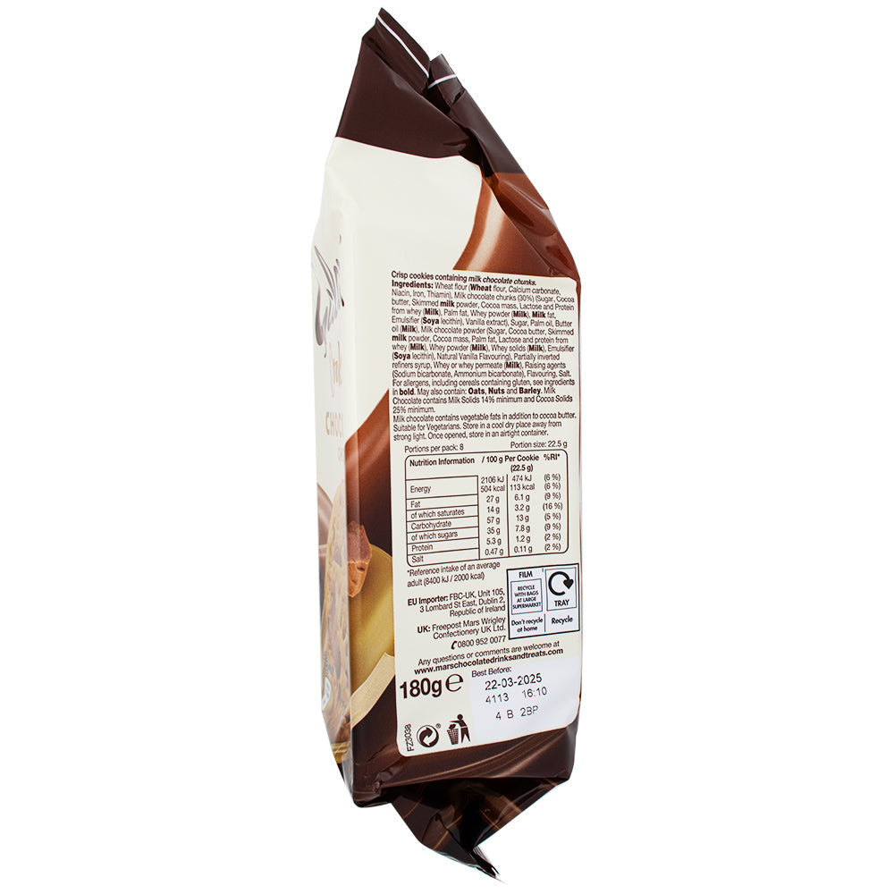 Galaxy Chocolate Chunk Cookies (UK) - 180g