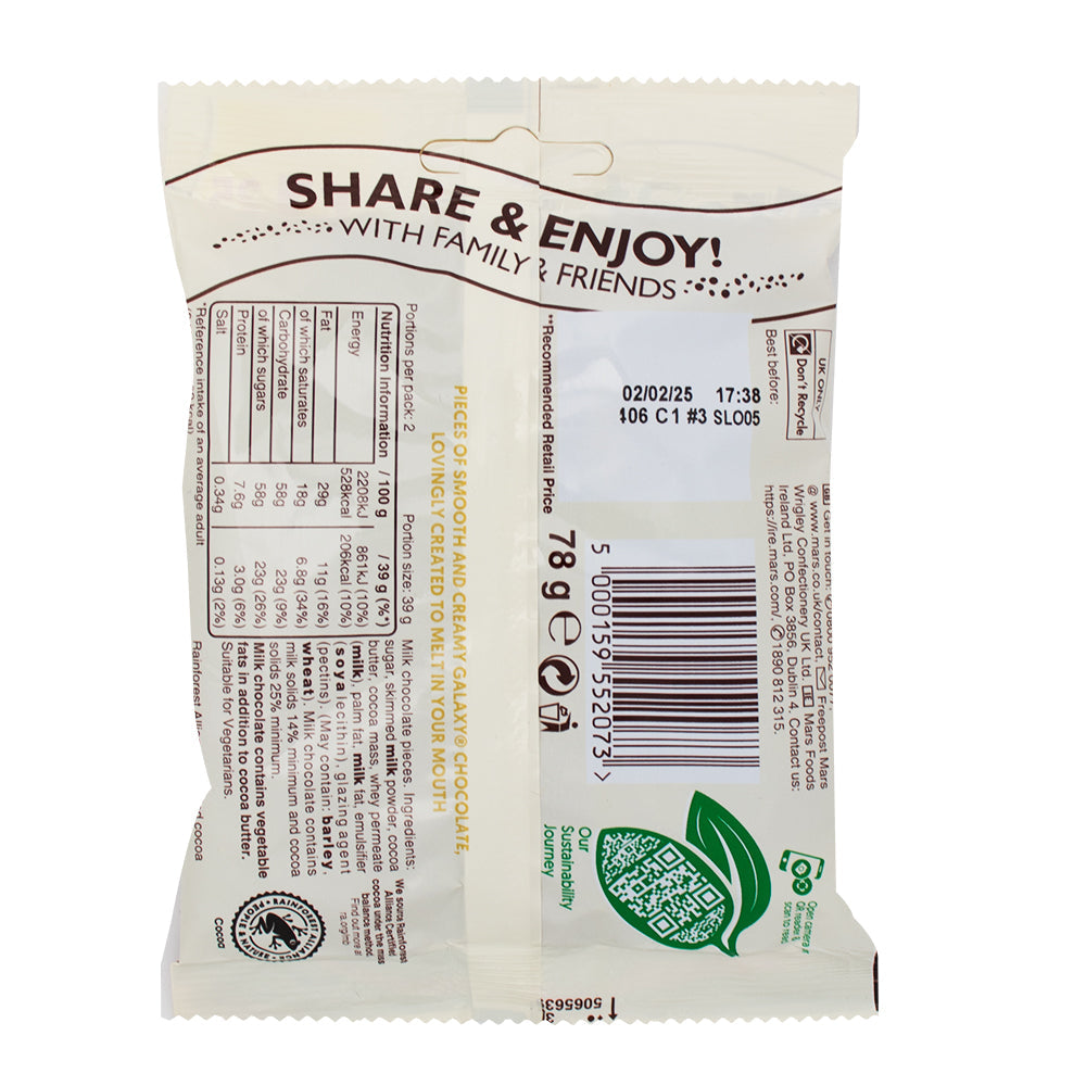 Galaxy Counters Treat Bag (UK) - 78g