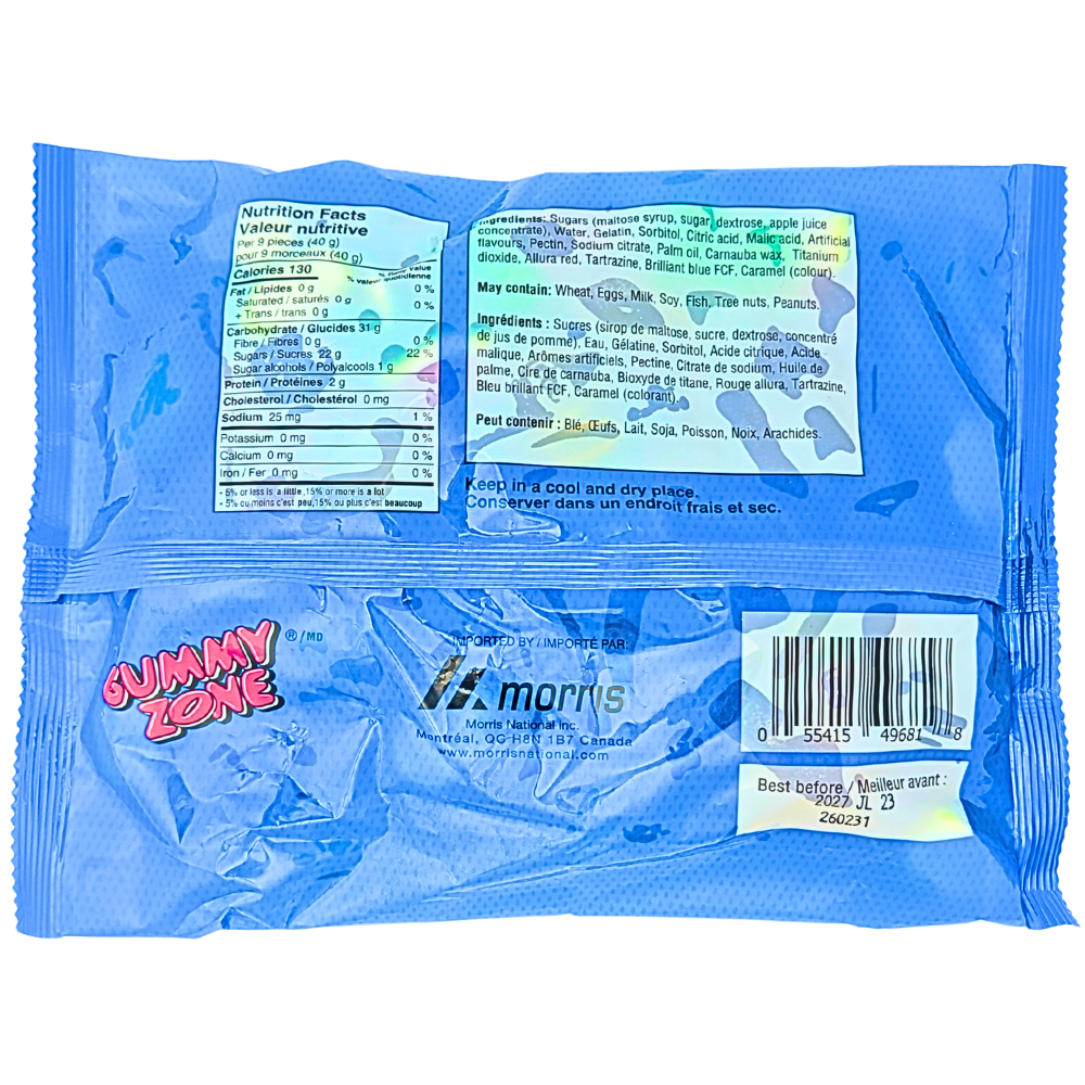 Gummy Zone Assorted Gummies - 1kg