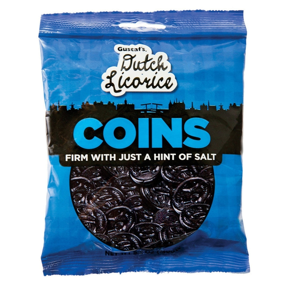 Gustaf's Licorice Coins - 5.29oz