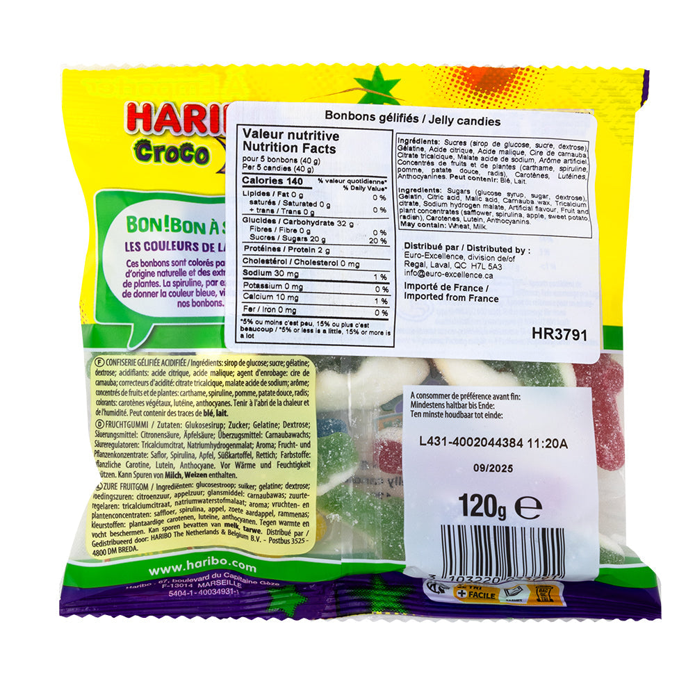 Haribo Croco Pik - 120g