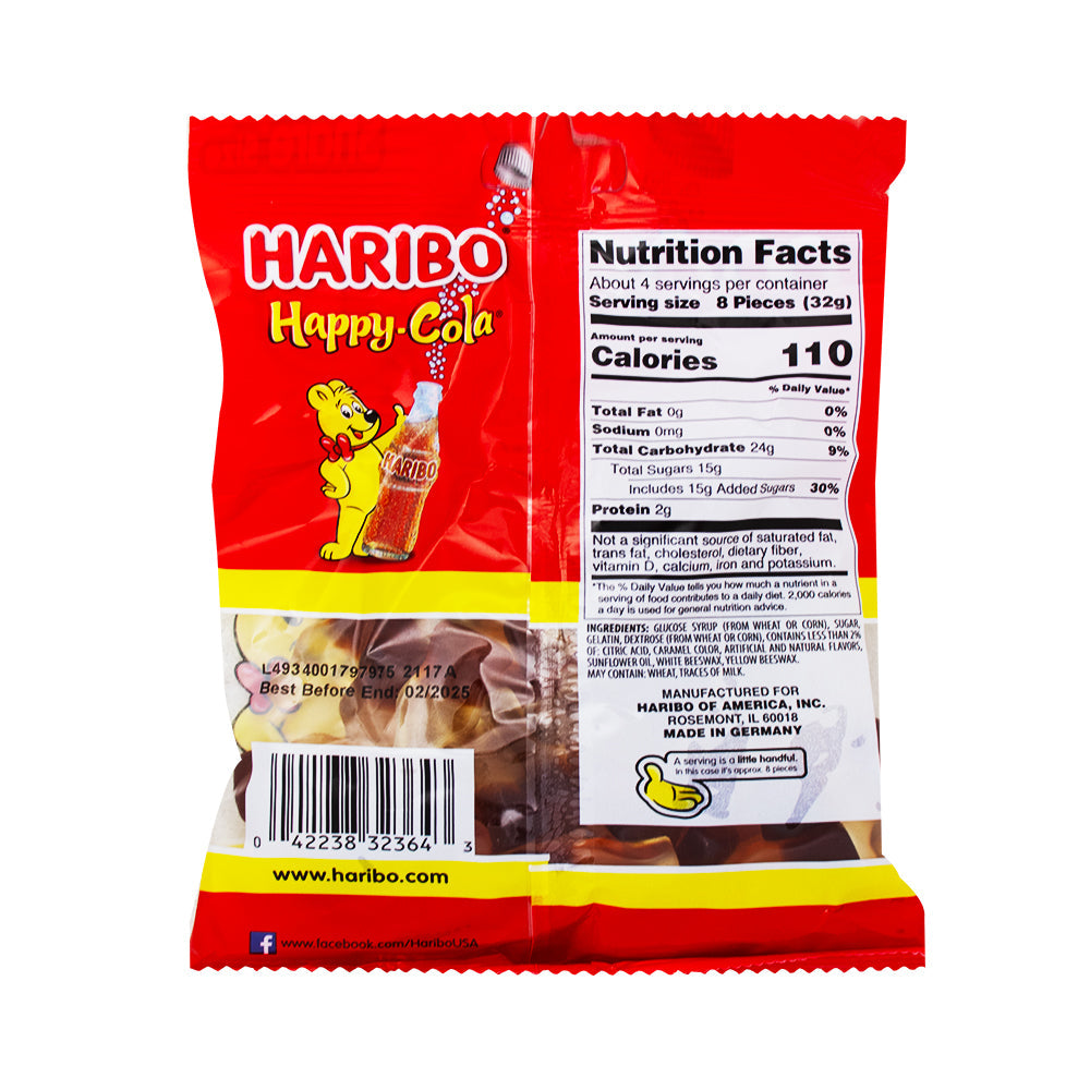 Haribo Happy Cola Gummi Candy - 5 oz.