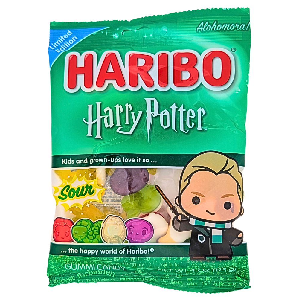 Haribo Harry Potter Sour Draco Malfoy - 4oz