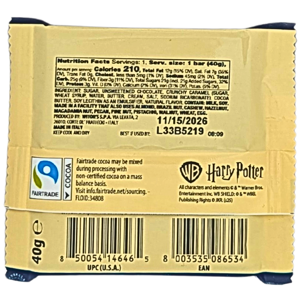 Harry Potter Dark Chocolate Golden Crystals - 1.41oz