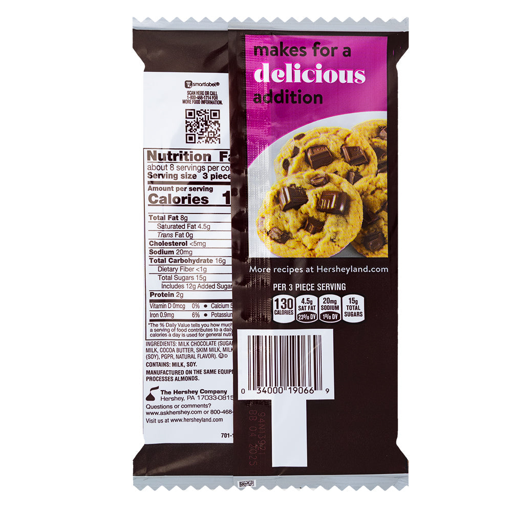 Hershey's Milk Chocolate Giant Bar - 7.56oz *BB Aug 31 2026*