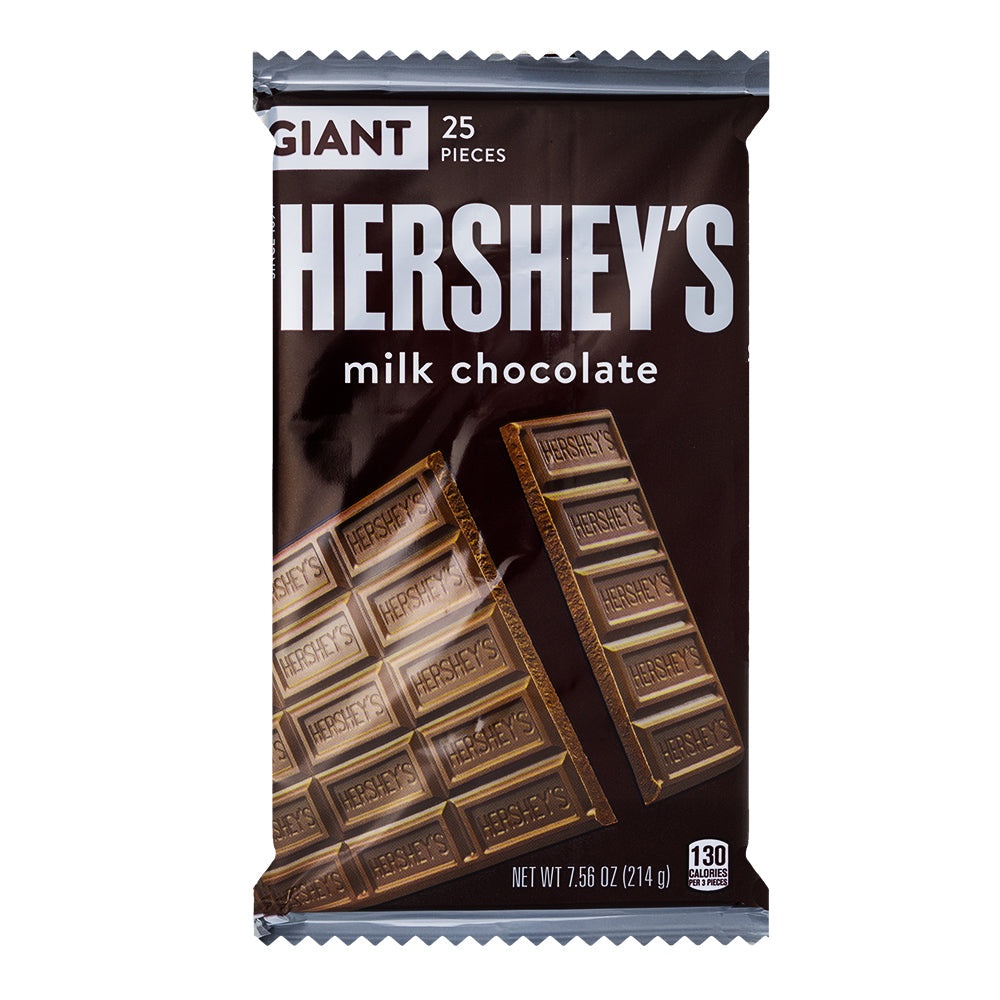 Hershey's Milk Chocolate Giant Bar - 7.56oz *BB Aug 31 2026*
