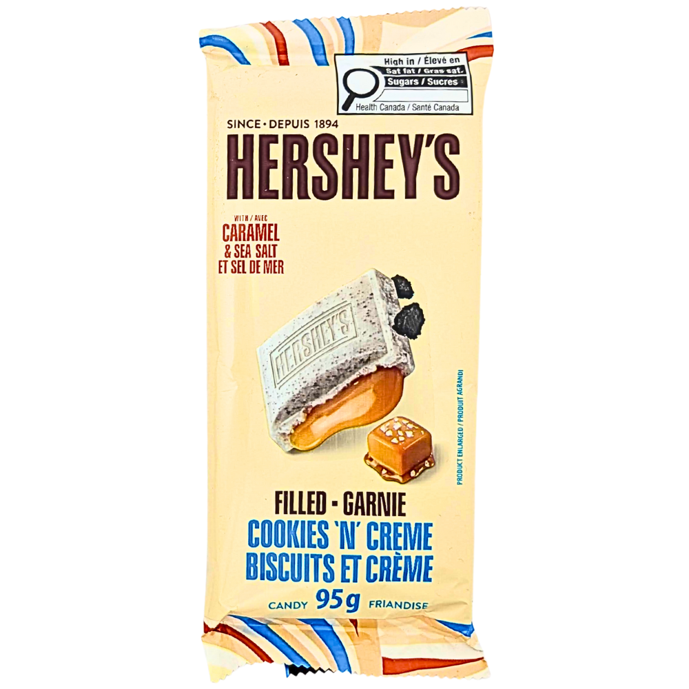 Hershey's Cookies 'N Creme Caramel & Sea Salt - 95g