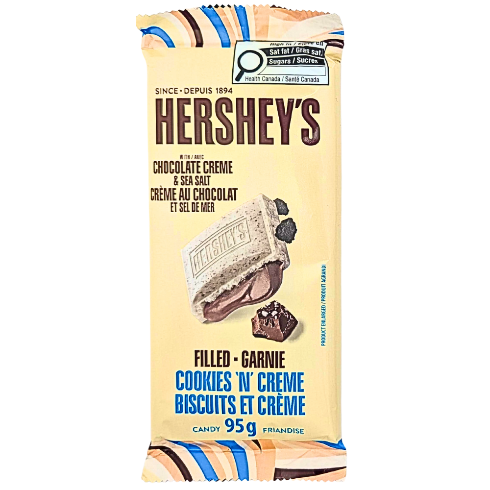 Hershey's Cookies 'N Creme Chocolate Creme & Sea Salt - 95g