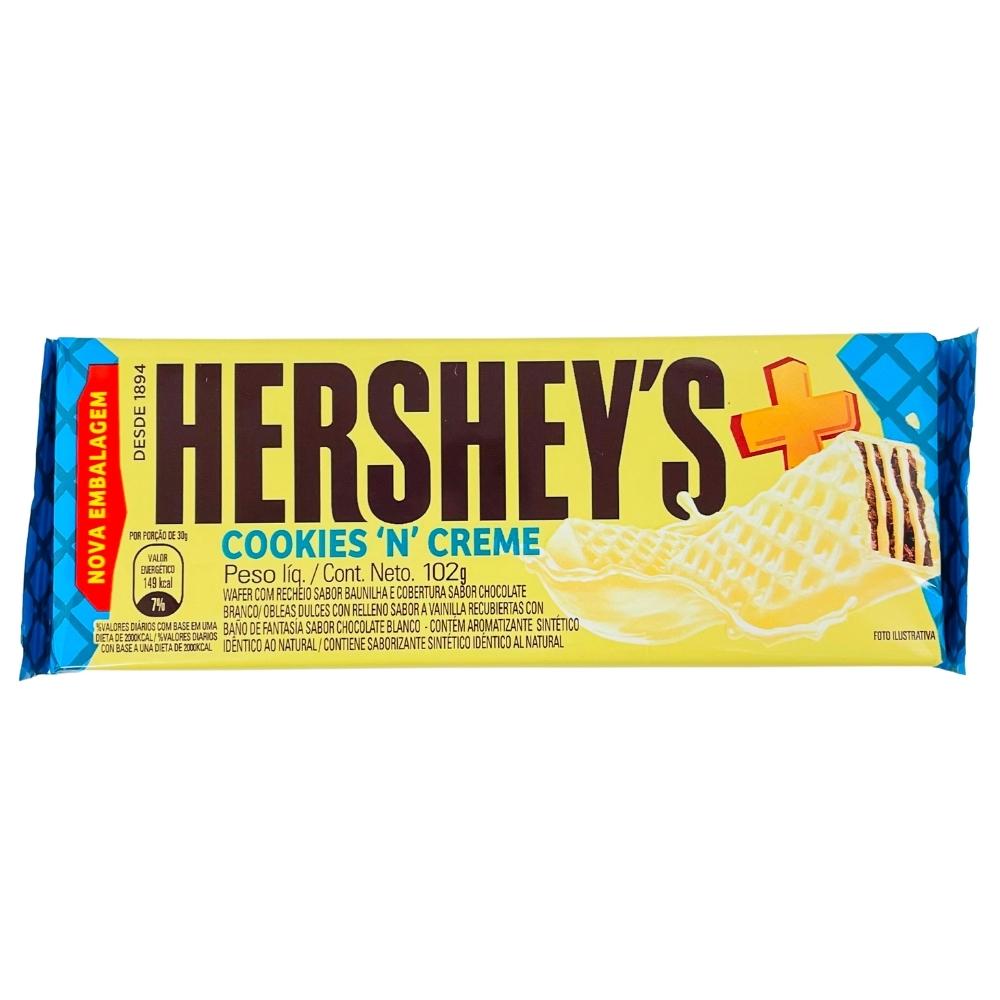 Hershey's Cookies and Creme Wafer (Brazil) - 102g