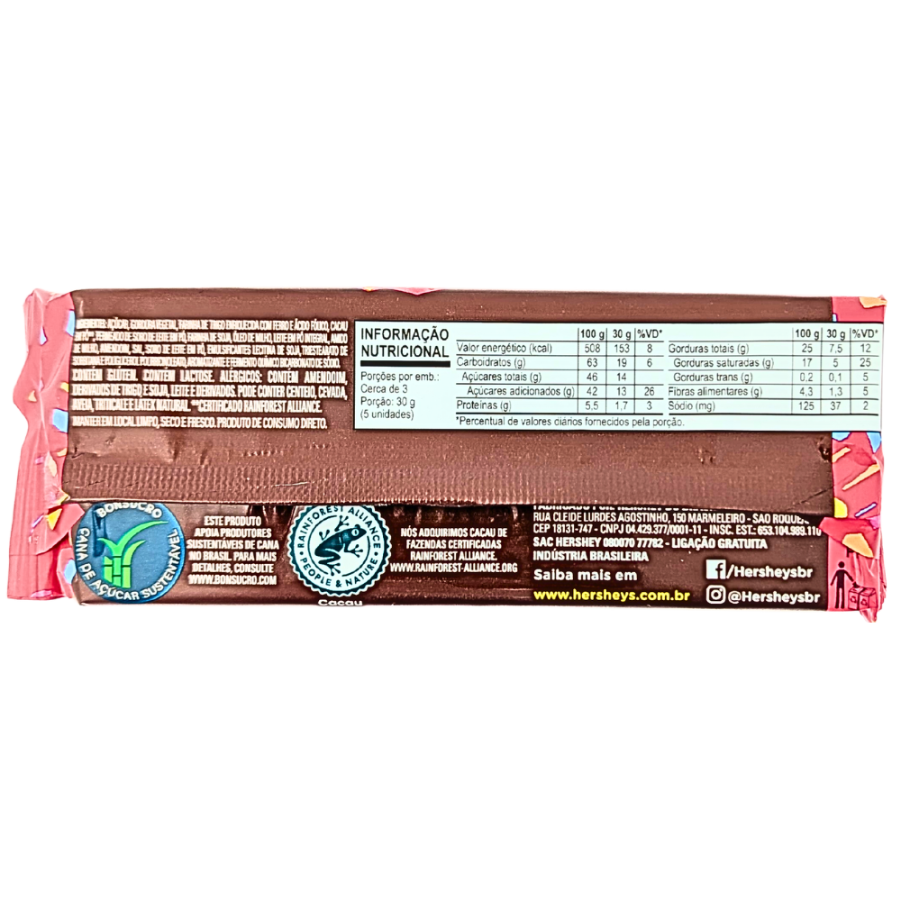 Hershey's Triple Chocolate Wafer (Brazil) - 102g