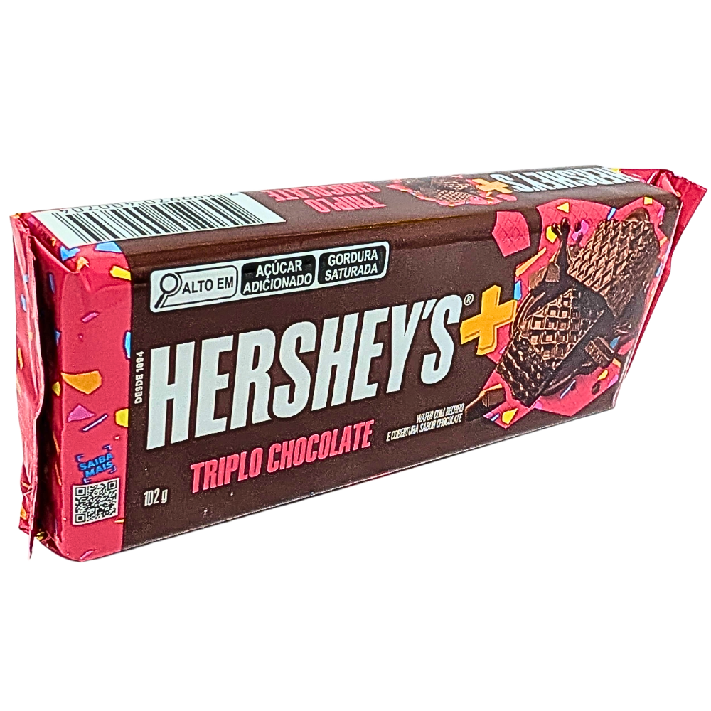 Hershey's Triple Chocolate Wafer (Brazil) - 102g