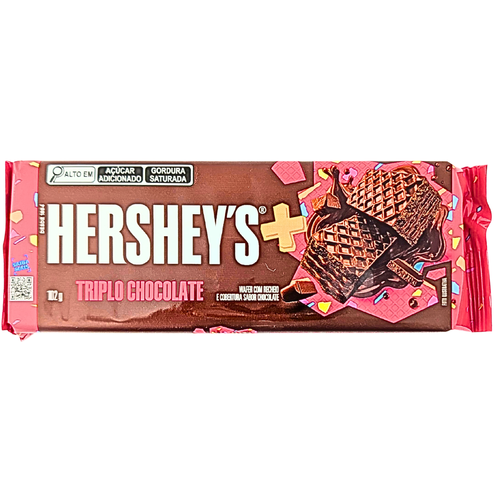 Hershey's Triple Chocolate Wafer (Brazil) - 102g