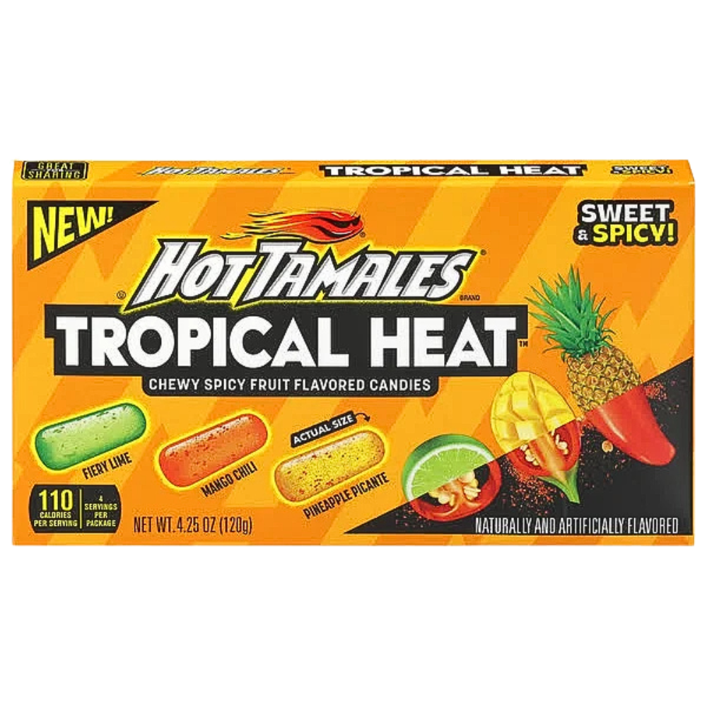 Hot Tamales Tropical Heat - 4.25oz