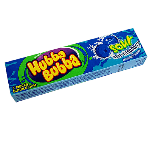 Hubba Bubba Max Sour Blue Raspberry Bubble Gum *BB Aug 04 2026*
