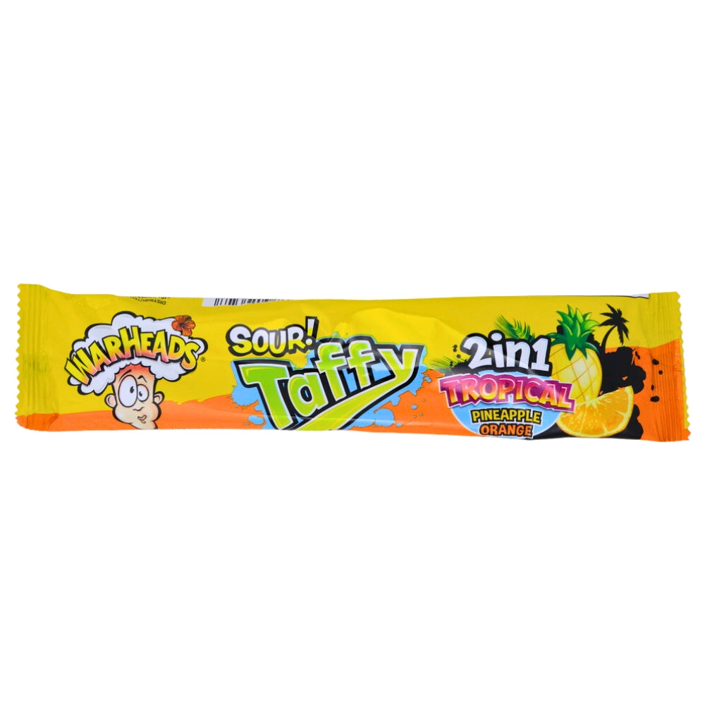 Warheads Sour Tropical Taffy 2in1 - 1.49oz *BB Sep 17 2026*