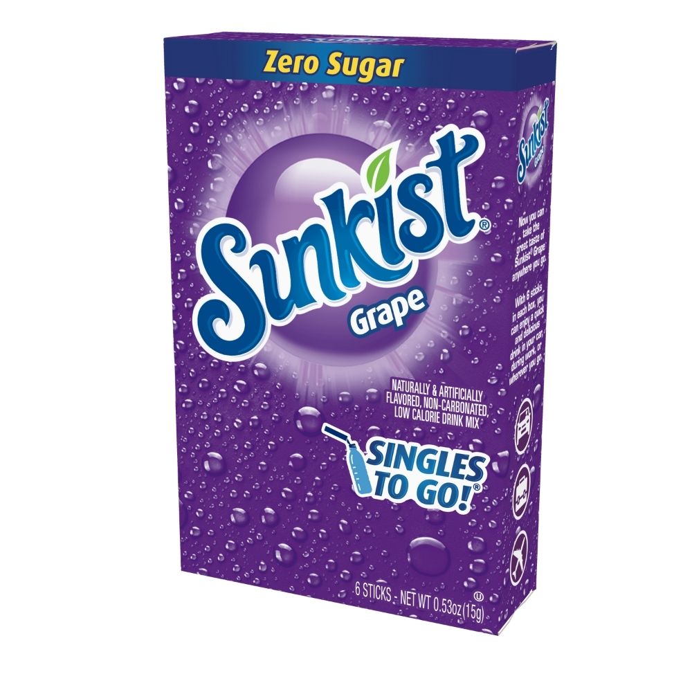 Sunkist Grape Singles To Go