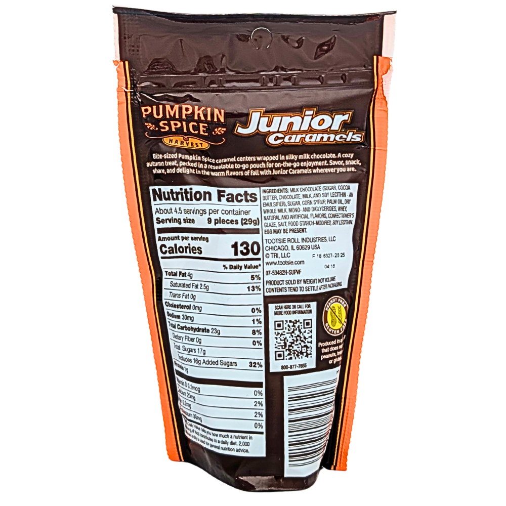 Junior Caramels Pumpkin Spice Harvest - 4.5oz