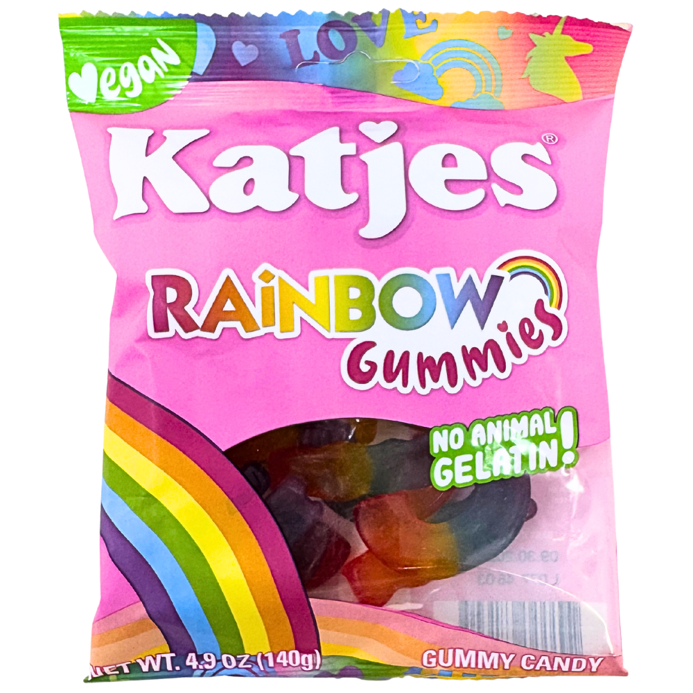 Katjes Rainbow Gummies - 140g *BB Sep 30 2026*