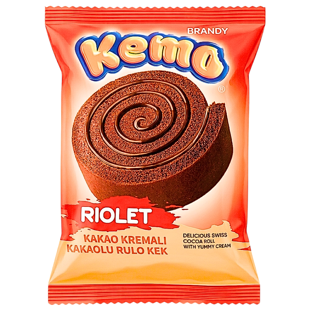 Kemo Chocolate Roll Cake (Turkey)