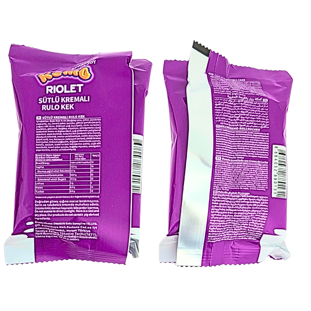 Kemo Milky Roll Cake (Turkey)