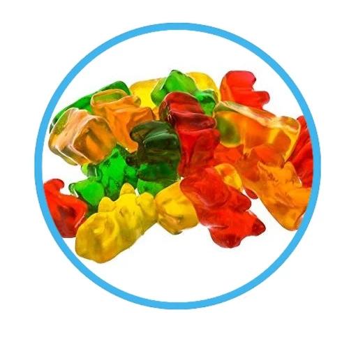 Kervan Gummy Bears Gummy Candy - 5lbs