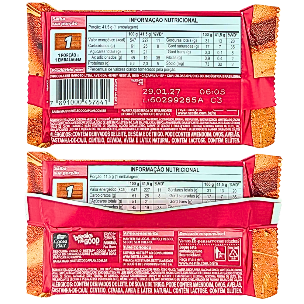 Kit Kat Latte Macchiato (Brazil) - 41.5g