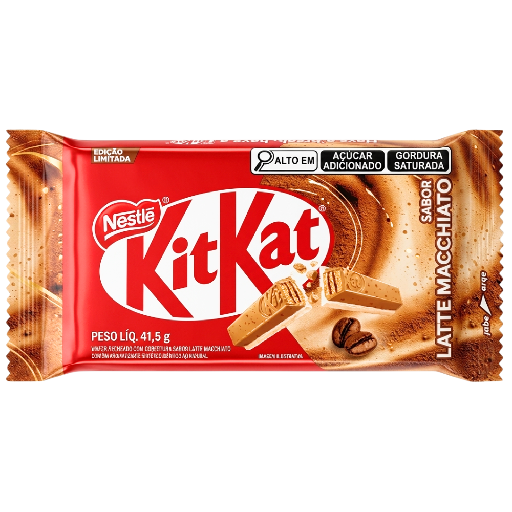Kit Kat Latte Macchiato (Brazil) - 41.5g