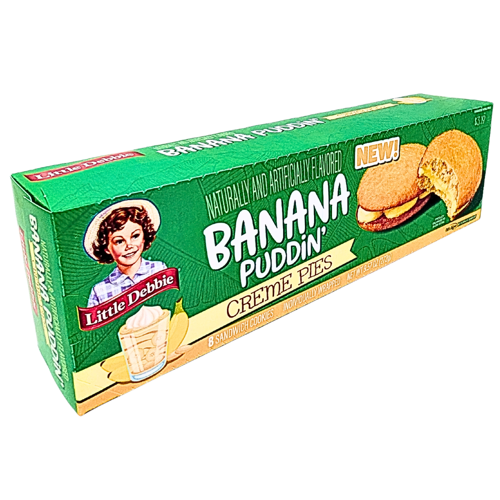 Little Debbie Banana Puddin' Creme Pies - 272g **BB Sep 7 2026**