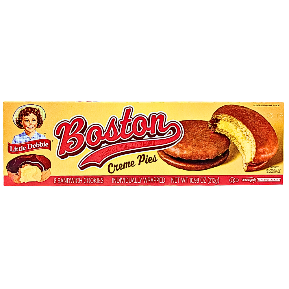 Little Debbie Boston Creme Pies (8 Sandwich Cookies) - 312g **BB Sep 3 2026**