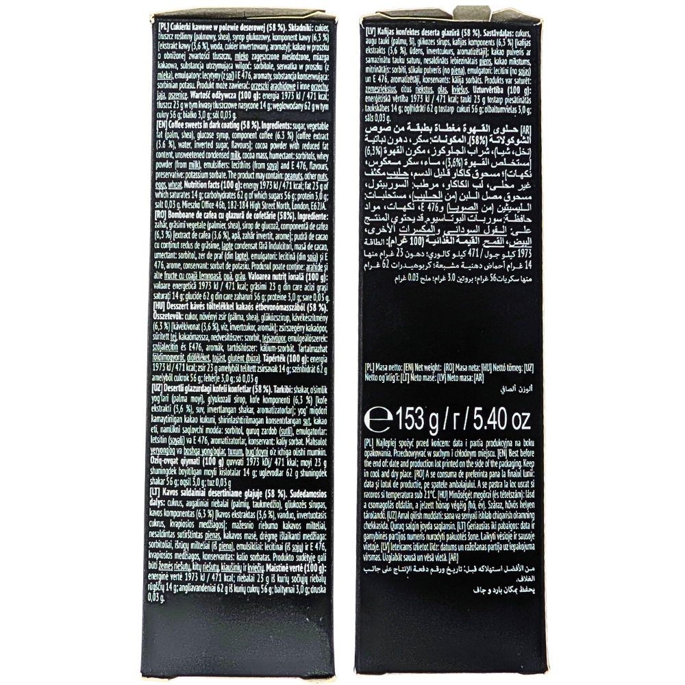 Mieszko Espresso Chocolates - 153g *BB Sep 30 2026*