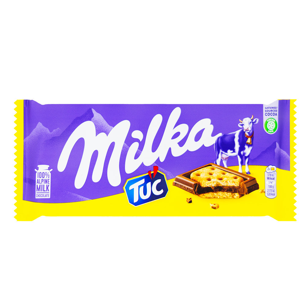 Milka Tuc Chocolate Bars - 87g