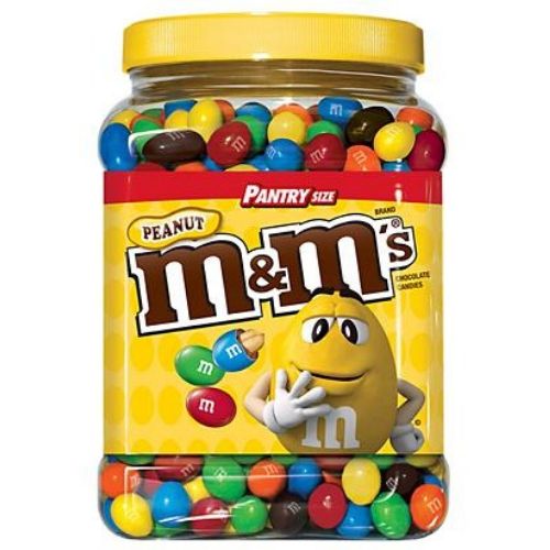 M&M's Peanut Chocolate Candies Pantry Size-62 oz