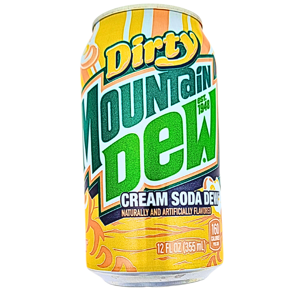 Mountain Dew Dirty Cream Soda Dew - 355mL *BB Sep 29 2026*