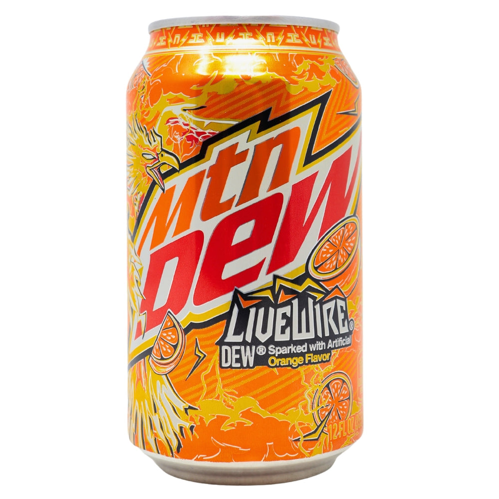 Mountain Dew Livewire Orange - 355mL