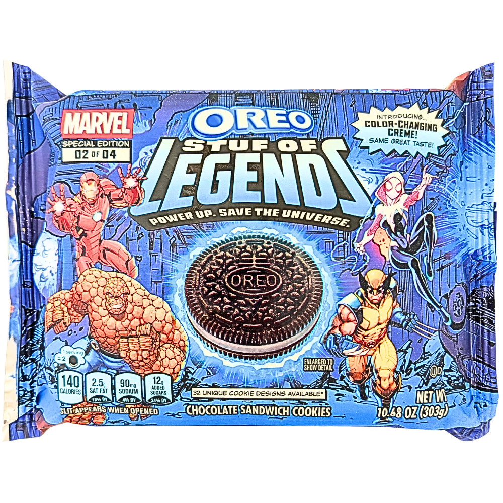 Oreo Marvel Stuf of Legends - 303g