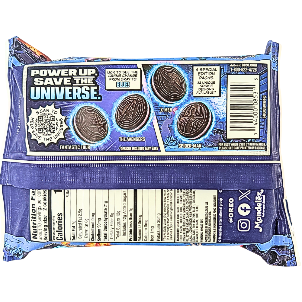 Oreo Marvel Stuf of Legends - 303g