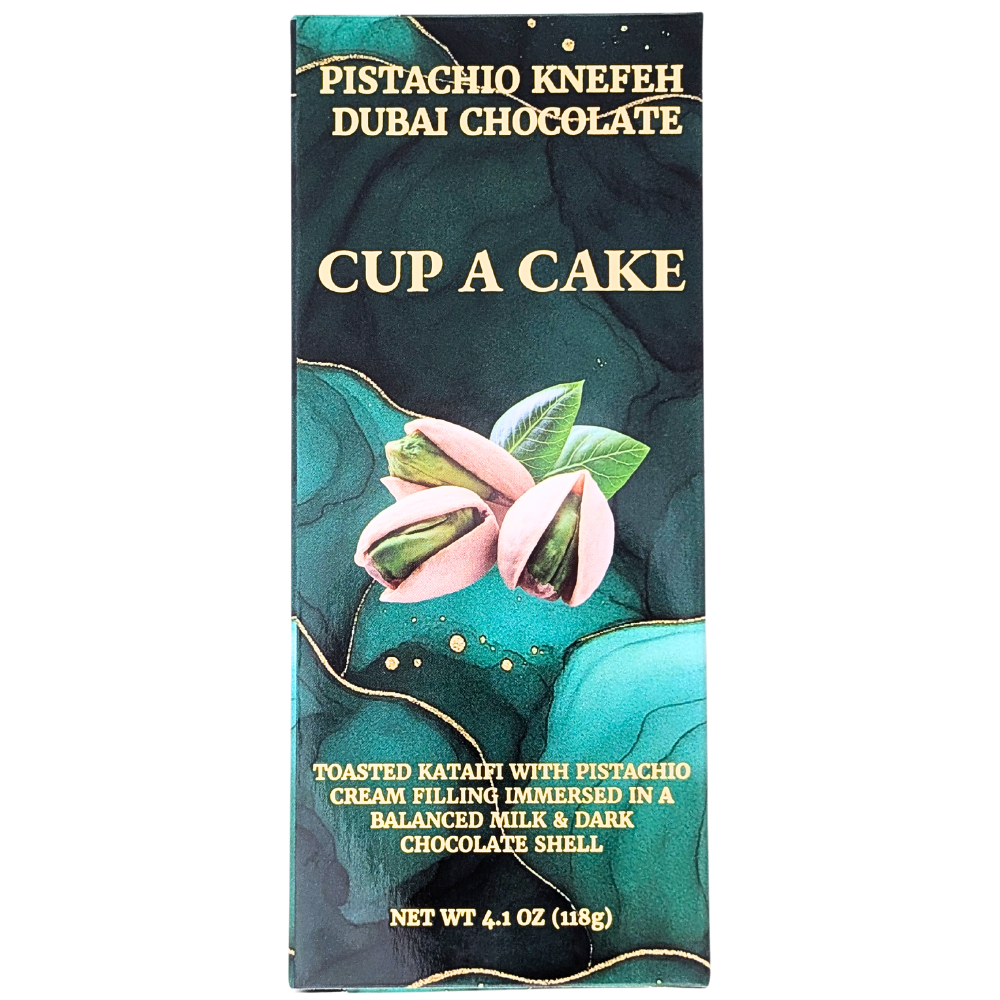 Cup A Cake Pistachio Knefeh Dubai Chocolate - 118g