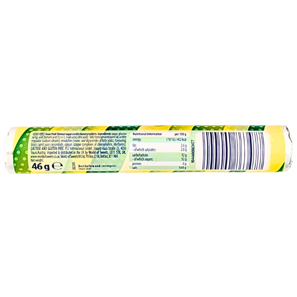 PEZ Sour Mix Roll (UK) - 46g